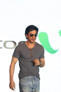 Shahrukh Khan poses during the launch of DDB & Videocon its new Age Led’s