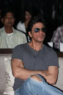 Shahrukh Khan poses during the launch of DDB & Videocon its new Age Led’s