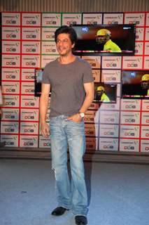 Shahrukh Khan poses during the launch of DDB & Videocon its new Age Led’s