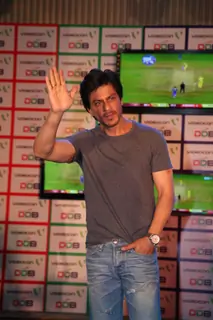 Shahrukh Khan poses during the launch of DDB & Videocon its new Age Led’s