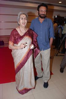 Film director Shekhar Kapur at the screening of 'Bharat Bhagya Vidhata'