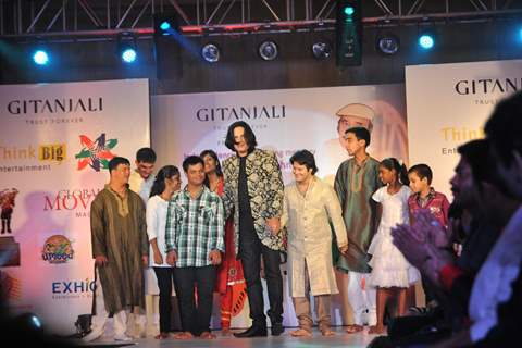 Rahul Roy at Independence Day Fashion show