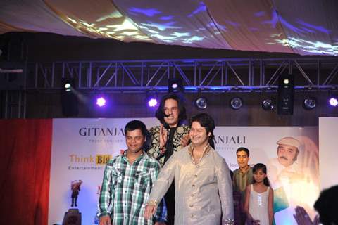 Rahul Roy at Independence Day Fashion show