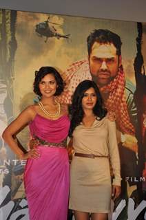 Esha Gupta and Anjali Patil at Unveiling of forthcoming film Chakravyuh