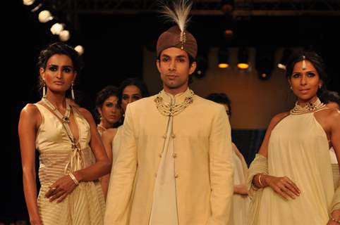 Ganjam show at IIJW 2012 at Hotel Grand Hyatt in Kalina, Mumbai