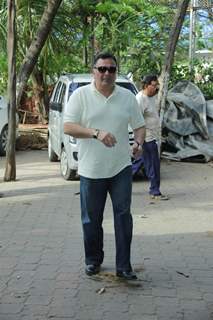 Rishi Kapoor at Condolence Meeting of cinematographer Ashok Mehta