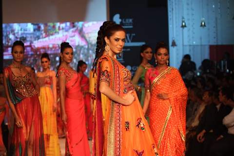 Gitanjali Gems show on Day 4 of IIJW 2012