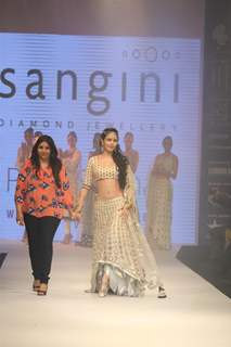 Gitanjali Gems show on Day 4 of IIJW 2012