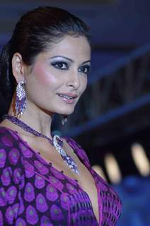 Model walks the ramp for HVJ Fashion Show. .