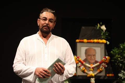 Kabir Bedi at Prayer Meet of AK Hangal