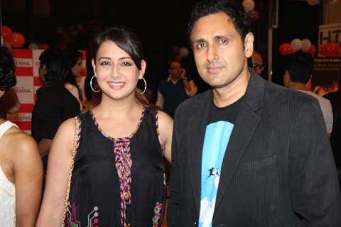 Preeti Jhangiani with Parveen Dabbas at Film Jalpari Premier