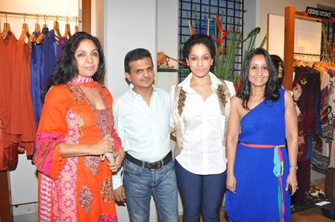 Neena Gupta, Masaba Gupta at Launch of Fuel - The Fashion Store Over Wine & Cheese