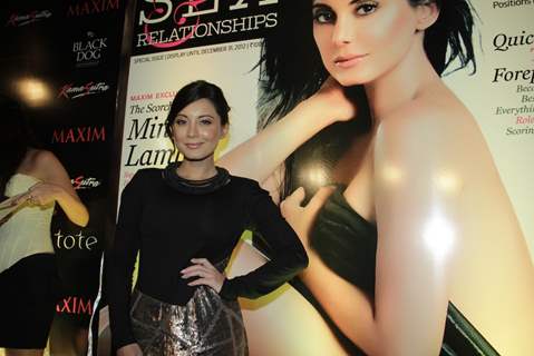 Minissha Lamba launches KS-Maxim cover