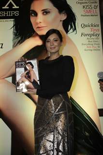 Minissha Lamba launches KS-Maxim cover