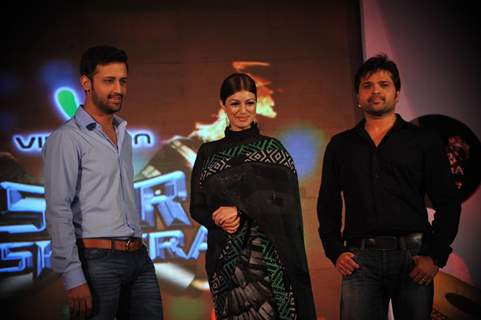 Atif Aslam, Ayesha Takia & Himesh Reshammiya at Launch of reality musical show of Sur- Kshetra