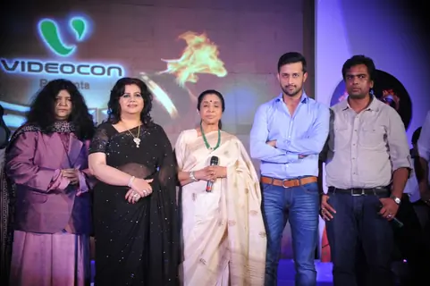 Abida Parveen, Runa Laila, Asha Bhosle, Atif Aslam at Launch of reality musical show of Sur- Kshetra
