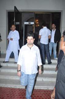 Dabboo Ratnani at Prayer meet of late Vilasrao Deshmukh at NCPA