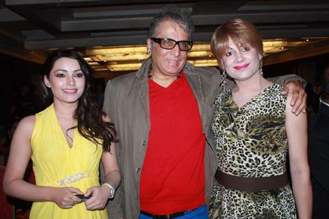 Devshi Haduri, Aditya Raj Kapoor and Bobby Darling at music launch of marathi movie The Strugglers