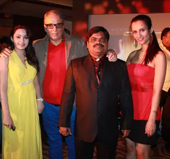 Devshi Haduri, Aditya Raj Kapoor, Shankar Nagre, Christie bourcq at music launch of The Strugglers