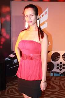 French Actress Christie Bourcq at music launch of The Strugglers