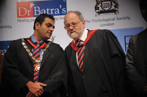 Dr Batra at his book launch 'Hair - Everything You Ever Wanted To Know'