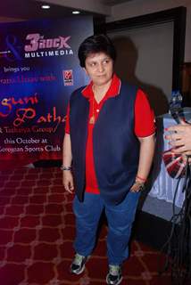 Singer Falguni Pathak at navratri press meet by Mangal Entertainment and 3rs Rock Multimedia at Goregaon. .