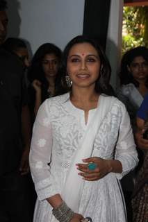 Rani Mukherjee launches Times Green Ganesha