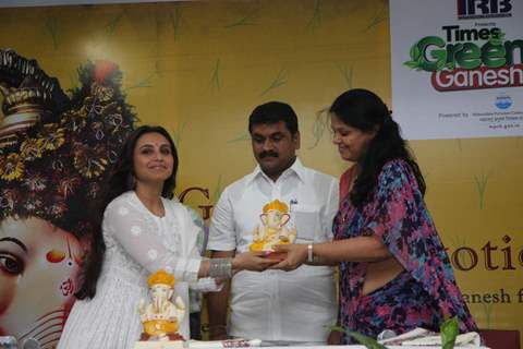 Rani Mukherjee launches Times Green Ganesha