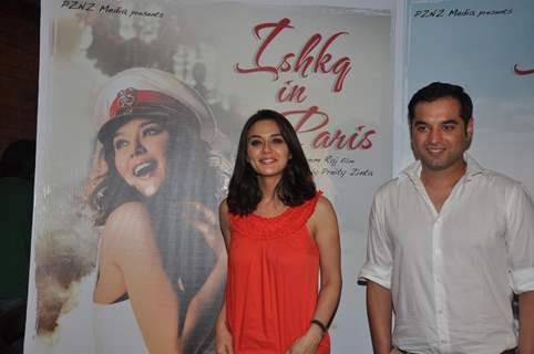 Preity Zinta Launches Songs of her Film Ishq in Paris