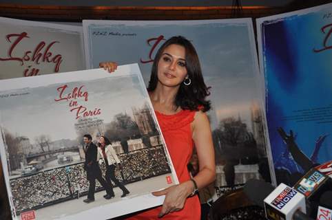 Preity Zinta Launches Songs of her Film Ishq in Paris