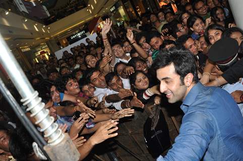 Ranbir Kapoor at Film Barfi Promotion With R City Mall