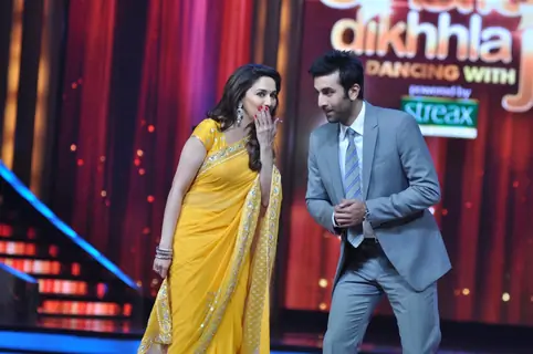 Film Promotion Barfi on Set Jhalak Dikhhla Jaa