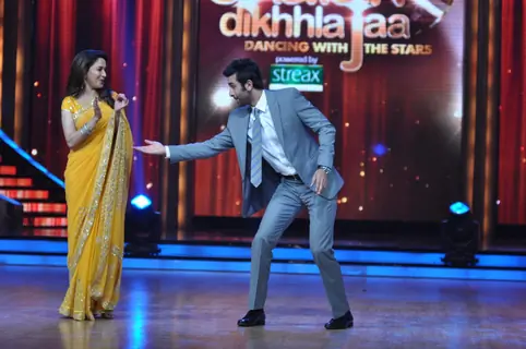 Film Promotion Barfi on Set Jhalak Dikhhla Jaa