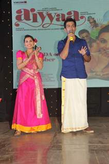 Prithviraj Sukumaran and Rani Mukerji at Film Aiyyaa song Dreamum Wakeupum