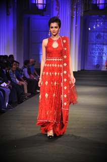 Jyotsna Tiwari's bridal collection at Aamby Valley Fashion Week 2012