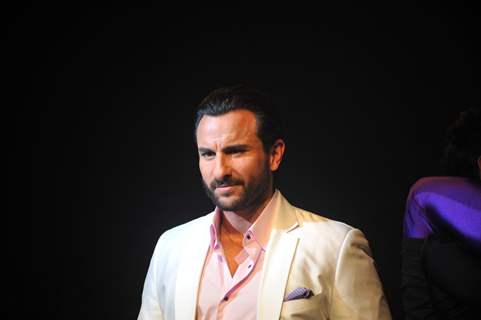 Saif Ali Khan at Aamby Valley India Bridal Fashion Week 2012