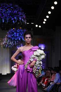 Malaika Arora Khan walks the ramp at Bridal Fashion Week