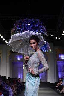 Malaika Arora Khan walks the ramp at Bridal Fashion Week