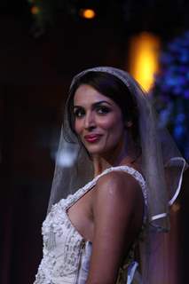 Malaika Arora Khan walks the ramp at Bridal Fashion Week