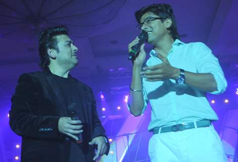 Adnan Sami with Shaan at Le Club Musique hosts Adnan Sami Concert