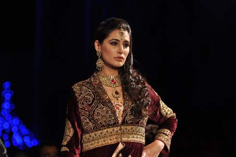 JJ Valaya during the Grand Finale of India Bridal Fashion Week 2012