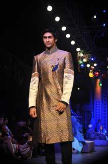 JJ Valaya during the Grand Finale of India Bridal Fashion Week 2012