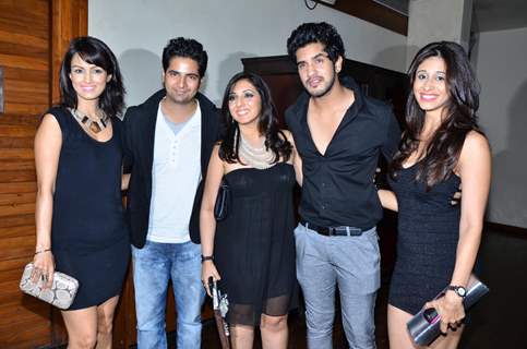 Nisha Rawal, Karan Mehra, Munisha, Syuesh Kumar & Kishwar Merchant at Munisha Khatwani Birthday Bash