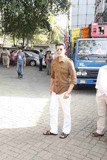 Salman Khan's Ganesh Visarjan at Galaxy