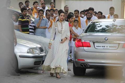 Salman Khan's Ganesh Visarjan at Galaxy