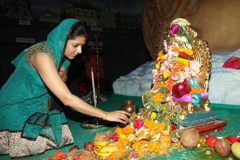 Bhumika Chawla at Ganesh Chaturthi Festival