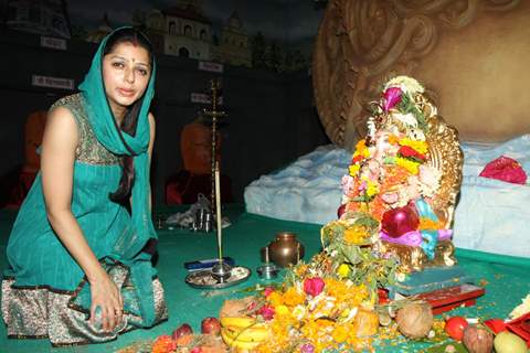 Bhumika Chawla at Ganesh Chaturthi Festival