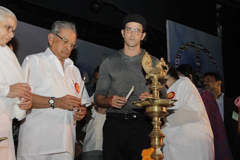 Hrithik Roshan at Launch of I Pledge 4 Peace