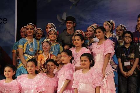 Hrithik Roshan at Launch of I Pledge 4 Peace