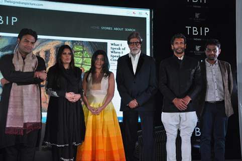 Amitabh Bachchan Launches The Big Indian Picture